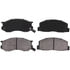 Wagner ZX263 Disc Brake Pad Set QuickStop Semi-Metallic Disc Brake Pad Set