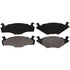 Wagner ZX280A Disc Brake Pad Set QuickStop Semi-Metallic Disc Brake Pad Set