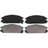 Wagner ZX334 Disc Brake Pad Set QuickStop Semi-Metallic Disc Brake Pad Set