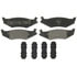 Wagner ZX415 Disc Brake Pad Set QuickStop Semi-Metallic Disc Brake Pad Set