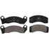 Wagner ZX431 Disc Brake Pad Set QuickStop Semi-Metallic Disc Brake Pad Set