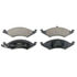 Wagner ZX421A Disc Brake Pad Set QuickStop Semi-Metallic Disc Brake Pad Set