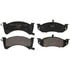 Wagner ZX478 Disc Brake Pad Set QuickStop Semi-Metallic Disc Brake Pad Set