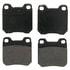 Wagner ZX709A Disc Brake Pad Set QuickStop Semi-Metallic Disc Brake Pad Set