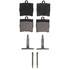 Wagner ZX779 Disc Brake Pad Set QuickStop Semi-Metallic Disc Brake Pad Set