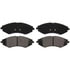Wagner ZX902 Disc Brake Pad Set QuickStop Semi-Metallic Disc Brake Pad Set