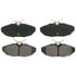 Wagner ZX944 Disc Brake Pad Set QuickStop Semi-Metallic Disc Brake Pad Set