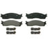 Wagner ZX965 Disc Brake Pad Set QuickStop Semi-Metallic Disc Brake Pad Set