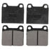 Wagner ZX96 Disc Brake Pad Set QuickStop Semi-Metallic Disc Brake Pad Set