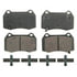 Wagner ZX960 Disc Brake Pad Set QuickStop Semi-Metallic Disc Brake Pad Set