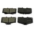 Beck Arnley 086-1391C Disc Brake Pad Set CERAMIC BRAKE PADS