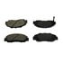 087-1442 by BECK ARNLEY - SEMI-MET BRAKE PADS