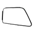 United Pacific 111237 Door Window Molding Black Exterior Door Window Molding For 1947-1955 Chevrolet & GMC 1st Series - L/H