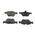 087-1818 by BECK ARNLEY - SEMI-MET BRAKE PADS