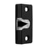 United Pacific B20119 Door Lock Kit Dovetail - Black, Painted, Female, for 1932 Ford Closed Car