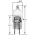 Wagner BP891 Multi-Purpose Light Bulb Wagner Lighting BP891 Standard Multi-Purpose Light Bulb Card of 1