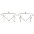 Wagner H15653 Disc Brake Hardware Kit Wagner H15653 Brake Disc Alignment Kit