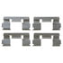 Wagner H15975 Disc Brake Hardware Kit Wagner H15975 Brake Disc Alignment Kit