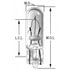 Wagner BP17037 Multi-Purpose Light Bulb Wagner Lighting BP17037 Standard Multi-Purpose Light Bulb Card of 2