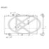 Koyorad A2571 Radiator Plastic Tank With Aluminum Core Radiator.