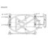 Koyorad A2370 Radiator Plastic Tank With Aluminum Core Radiator.