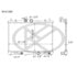 Koyorad A13002 Radiator Plastic Tank With Aluminum Core Radiator.