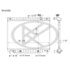 Koyorad A2458 Radiator Plastic Tank With Aluminum Core Radiator.