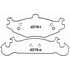 Wagner MX219B Disc Brake Pad Set DISC PAD SET