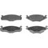 Wagner MX280 Brake Hydraulic Line DISC PAD SET
