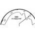 Wagner PAB482R Drum Brake Shoe Wagner ThermoQuiet PAB482R Drum Brake Shoe Set
