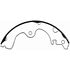 Wagner PAB531 Drum Brake Shoe Wagner ThermoQuiet PAB531 Drum Brake Shoe Set