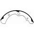 Wagner PAB563 Drum Brake Shoe Wagner ThermoQuiet PAB563 Drum Brake Shoe Set