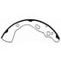 Wagner PAB595 Drum Brake Shoe Wagner ThermoQuiet PAB595 Drum Brake Shoe Set