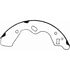 Wagner PAB688 Drum Brake Shoe Wagner ThermoQuiet PAB688 Drum Brake Shoe Set