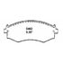 Wagner PD462 Disc Brake Pad Set QC462