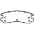 Wagner PD714 Disc Brake Pad Set QC714