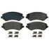 Wagner ZX856 Disc Brake Pad Set QuickStop Semi-Metallic Disc Brake Pad Set