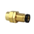 Tectran QL1386-6B Bulkhead Union Fitting Bulkhead Union Fitting - 3/8 in. Tube, 1/4 in. Thread, Composite, Push-Lock