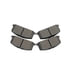 Advics AD0242 Disc Brake Pad Set ADVICS Ultra-Premium Ceramic Brake Pads