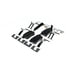 Advics AD0537 Disc Brake Pad Set ADVICS Ultra-Premium Ceramic Brake Pads