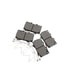 Advics AD0772 Disc Brake Pad Set ADVICS Ultra-Premium Ceramic Brake Pads