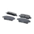 Advics AD0995 Disc Brake Pad Set ADVICS Ultra-Premium Ceramic Brake Pads