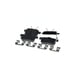 Advics AD1451 Disc Brake Pad Set ADVICS Ultra-Premium Ceramic Brake Pads