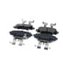 Advics AD1729 Disc Brake Pad Set ADVICS Ultra-Premium Ceramic Brake Pads