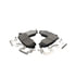 Advics AD2045 Disc Brake Pad Set ADVICS Ultra-Premium Ceramic Brake Pads