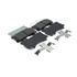 Advics AD2442 Disc Brake Pad Set ADVICS Ultra-Premium Ceramic Brake Pads