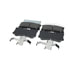 Advics AD2442 Disc Brake Pad Set ADVICS Ultra-Premium Ceramic Brake Pads