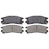 Advics AD0383 Disc Brake Pad Set ADVICS Ultra-Premium Ceramic Brake Pads