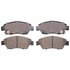 Advics AD0621 Disc Brake Pad Set ADVICS Ultra-Premium Ceramic Brake Pads