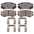 Advics AD0924 Disc Brake Pad Set ADVICS Ultra-Premium Ceramic Brake Pads